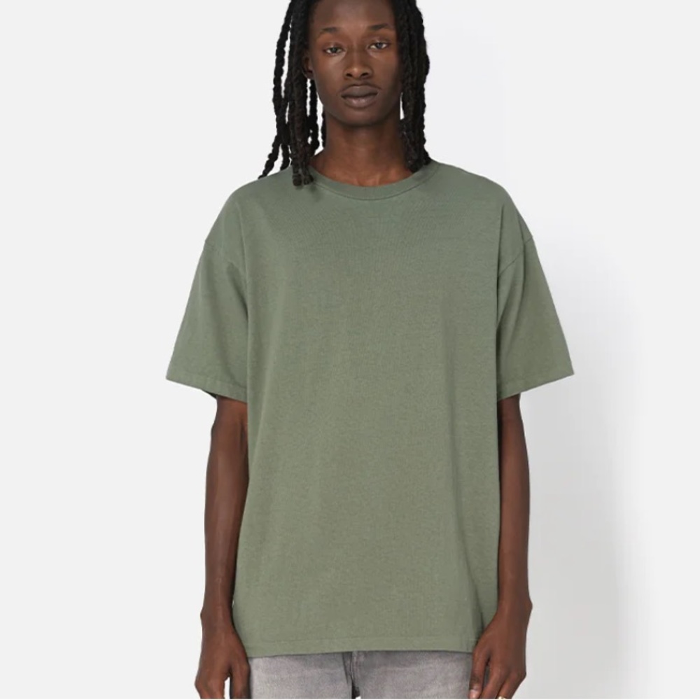 John Elliot university tee in green and size large